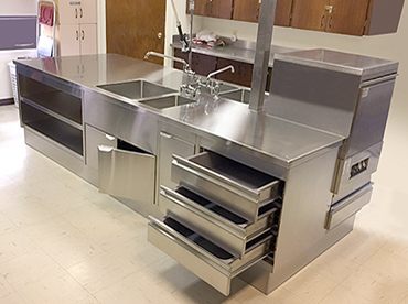 custom stainless steel kitchens